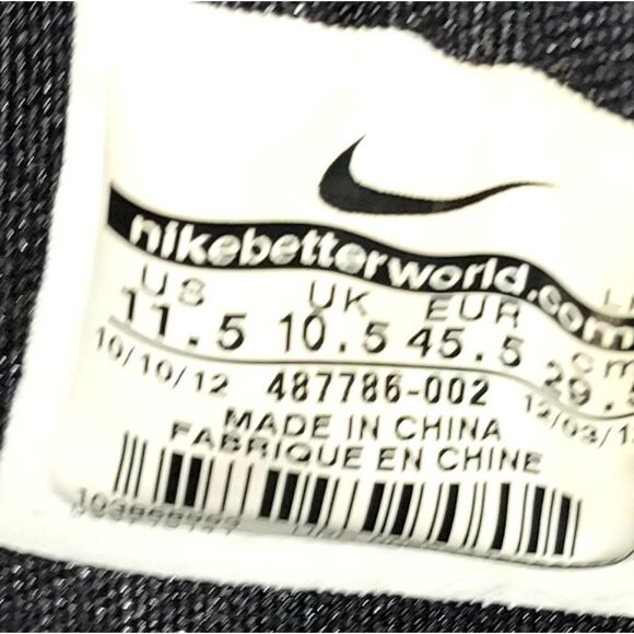 Nike Zoom HyperEnforcer 487786-002 Basketball Shoes 11.5 - Picture 8 of 8